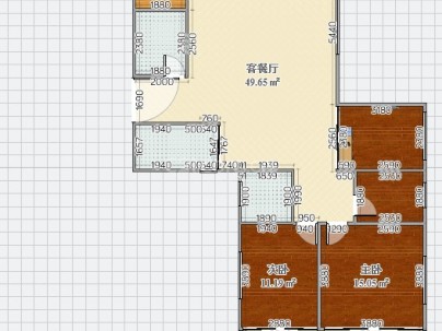 安澜大厦 4室 2厅 166.63平米